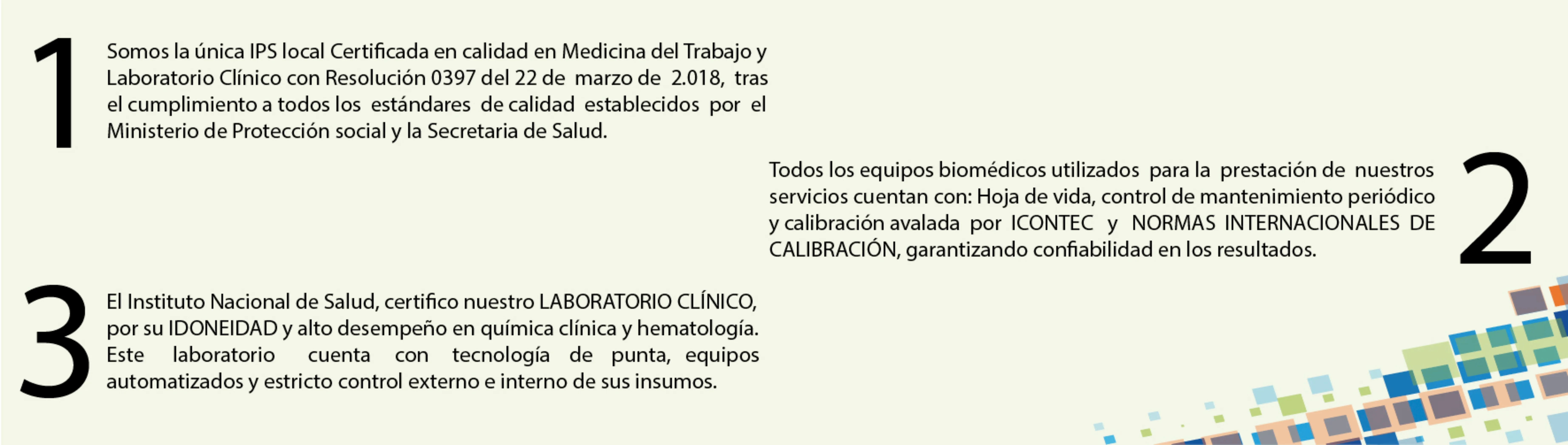 razones por las que nos eligen