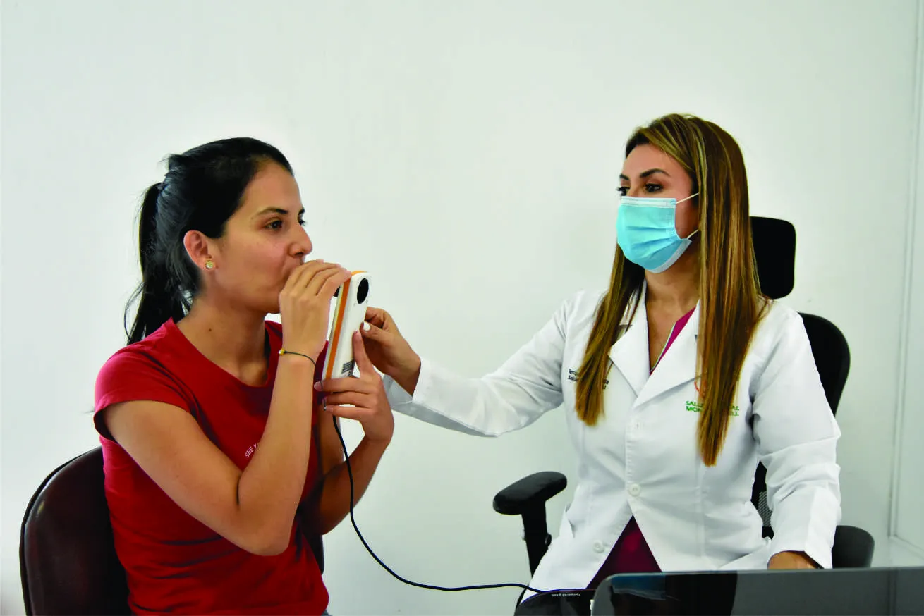 Pruebas de función pulmonar: