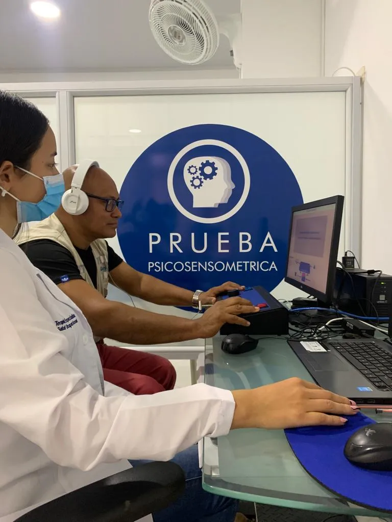 Prueba de coordinación motriz: